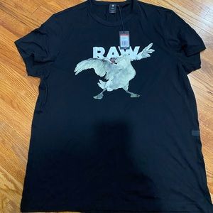 G-Star Black Graphic Tee